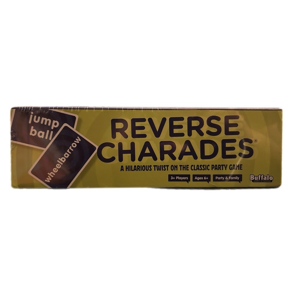 Reverse Charades SEALED Buffalo Games Party Family - Picture 5 of 6